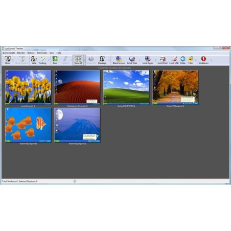 Software per la gestione della rete didattica LanSchool V8.0