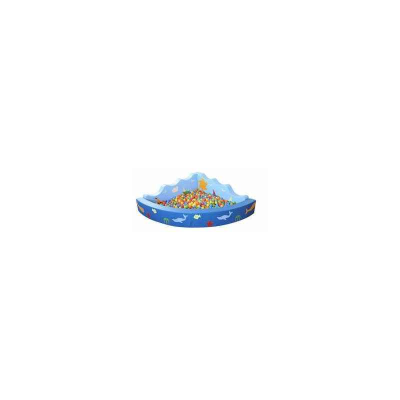 Piscina mare angolare con bolle (1.000 palline) Piscina mare angolare con bolle (1.000 palline)