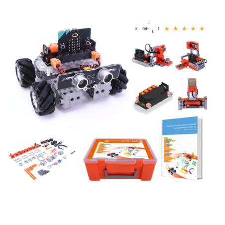 4WD Mecanum Chassis Robot Education Kit